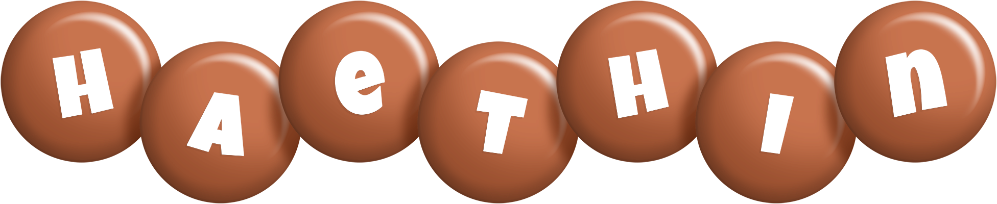 Haethin candy-brown logo