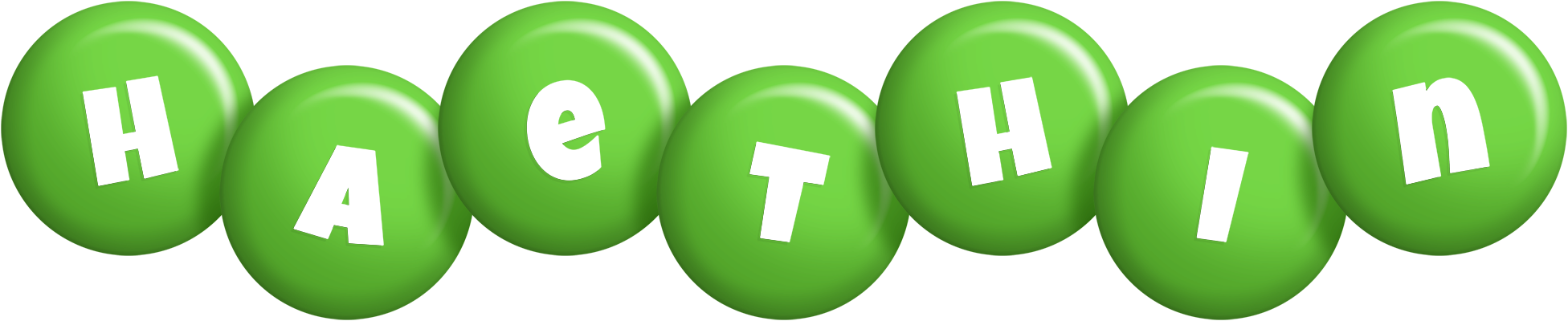 Haethin candy-green logo