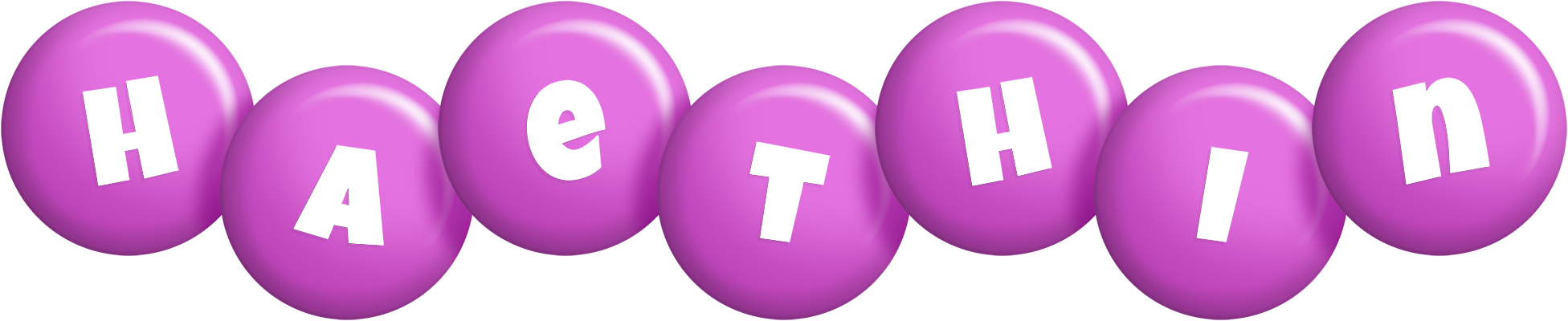 Haethin candy-purple logo