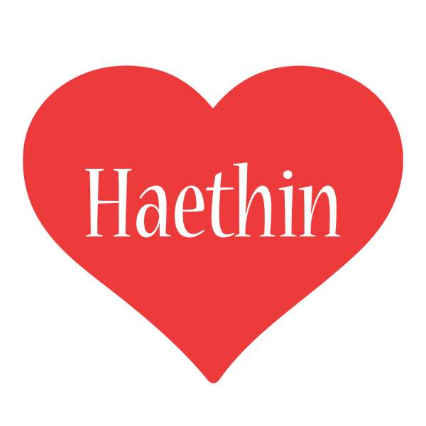 Haethin love logo