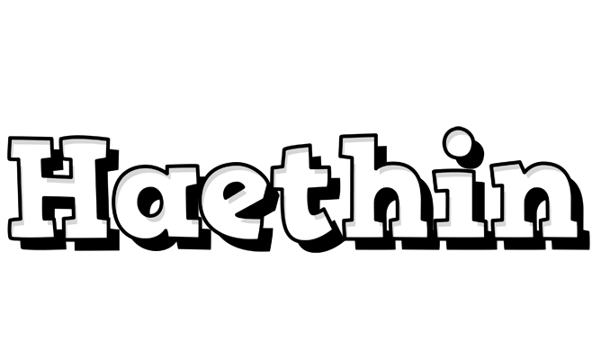 Haethin snowing logo