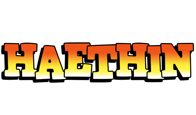 Haethin sunset logo
