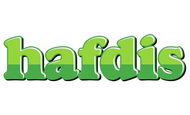 Hafdis apple logo