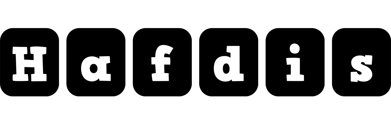 Hafdis box logo