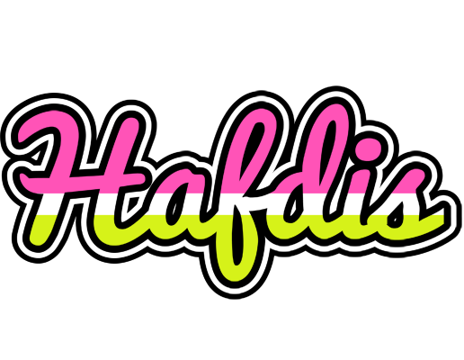 Hafdis candies logo