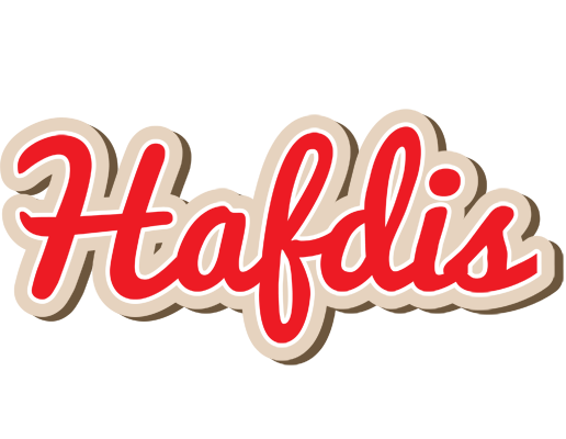 Hafdis chocolate logo