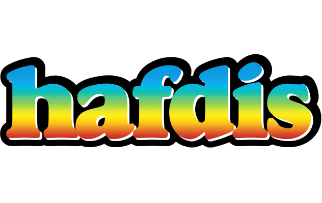 Hafdis color logo