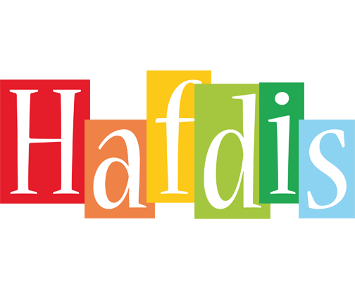 Hafdis colors logo