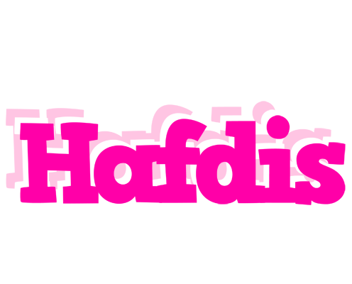 Hafdis dancing logo