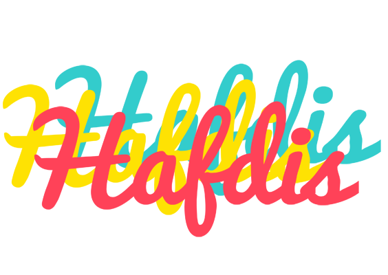 Hafdis disco logo