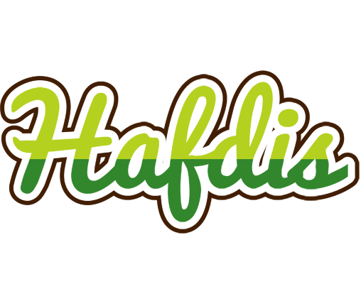 Hafdis golfing logo