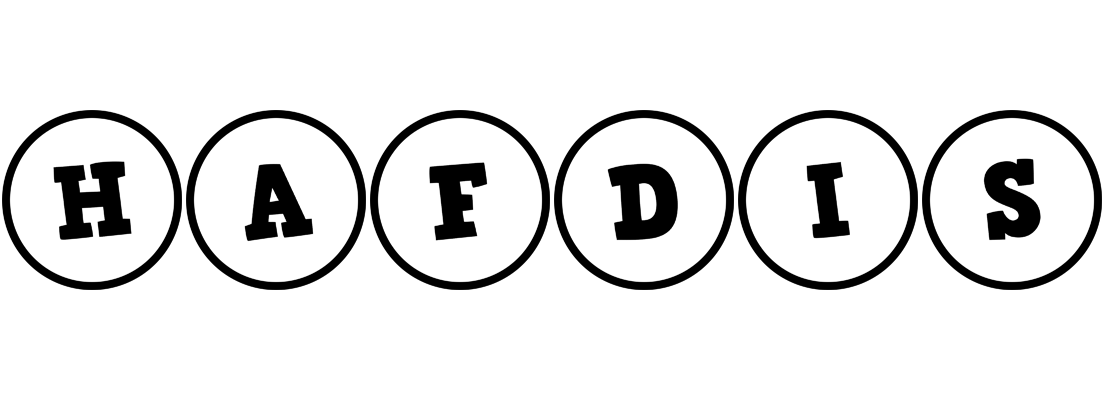Hafdis handy logo