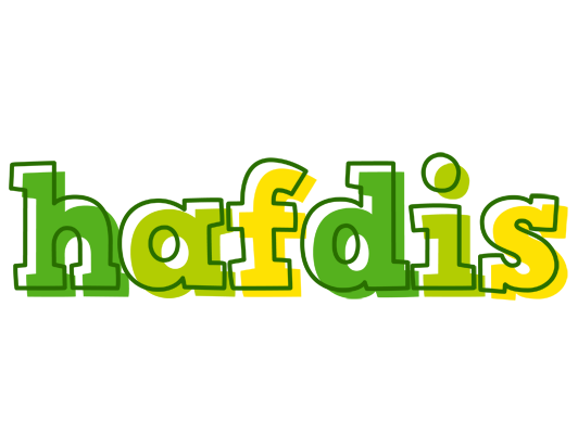 Hafdis juice logo