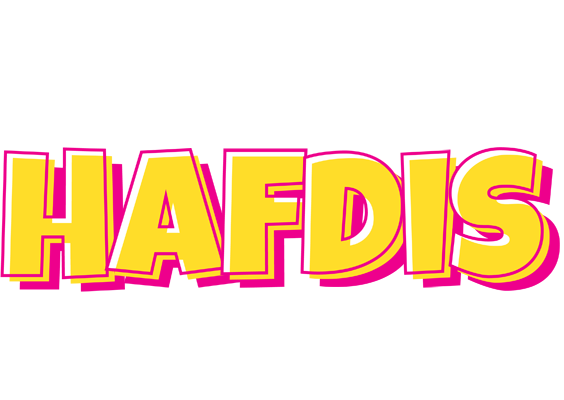 Hafdis kaboom logo
