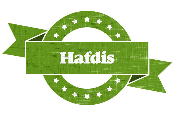 Hafdis natural logo