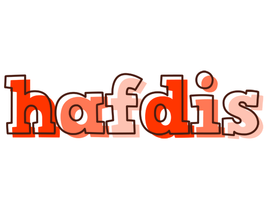 Hafdis paint logo