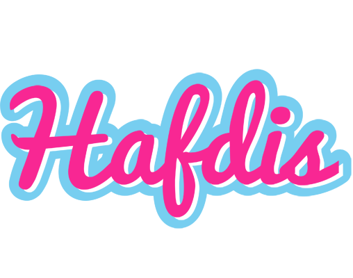Hafdis popstar logo
