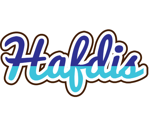 Hafdis raining logo