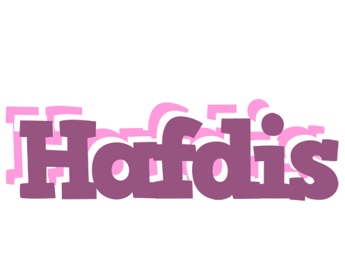 Hafdis relaxing logo
