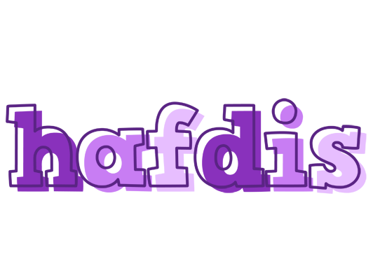 Hafdis sensual logo