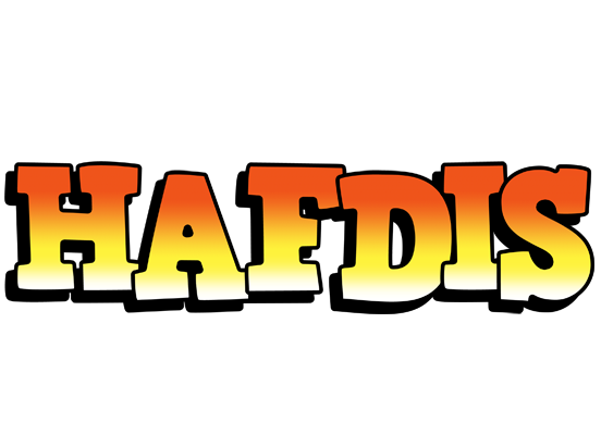 Hafdis sunset logo