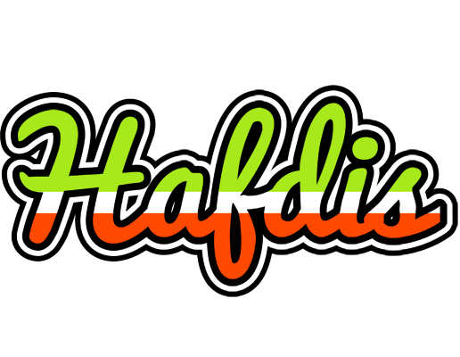 Hafdis superfun logo
