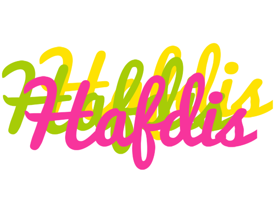 Hafdis sweets logo