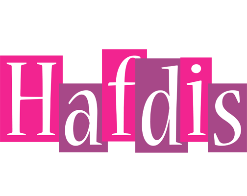 Hafdis whine logo