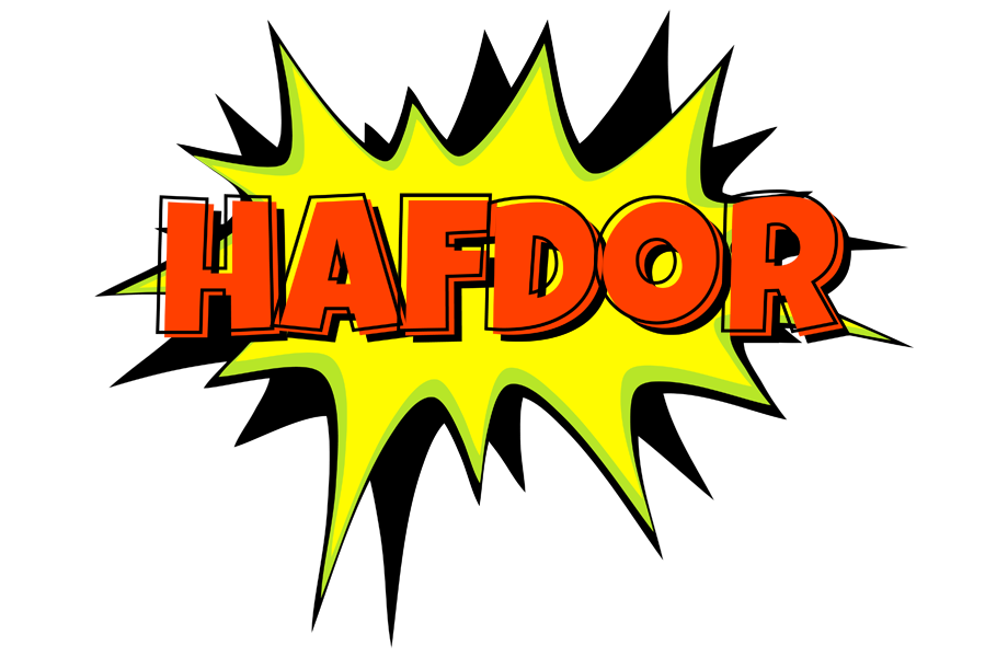 Hafdor bigfoot logo