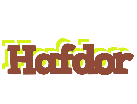 Hafdor caffeebar logo