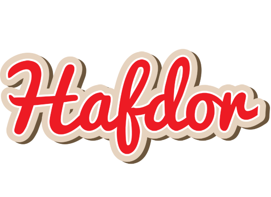 Hafdor chocolate logo