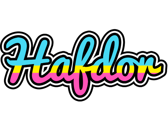 Hafdor circus logo