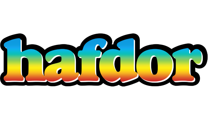 Hafdor color logo