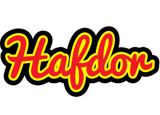 Hafdor fireman logo