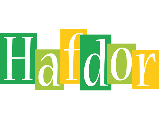 Hafdor lemonade logo