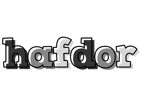 Hafdor night logo