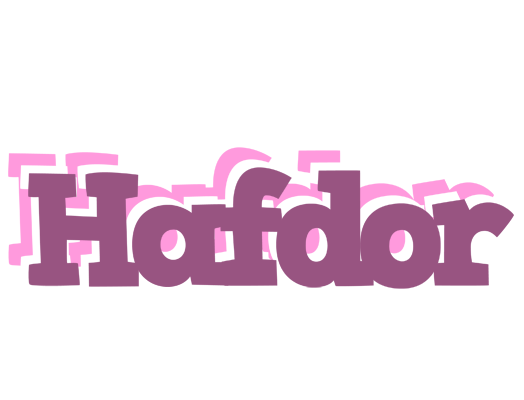 Hafdor relaxing logo