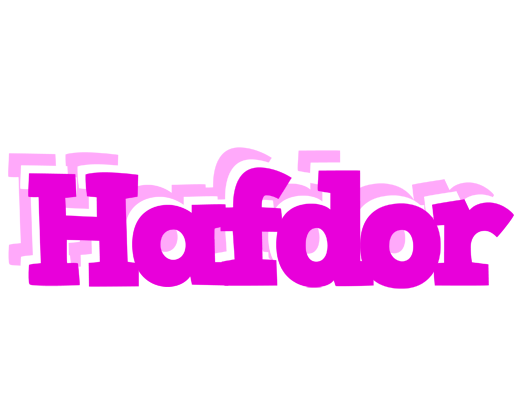 Hafdor rumba logo