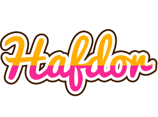 Hafdor smoothie logo