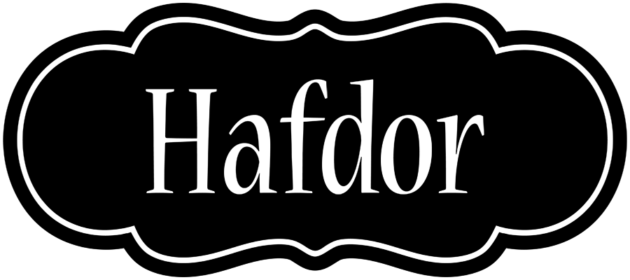 Hafdor welcome logo