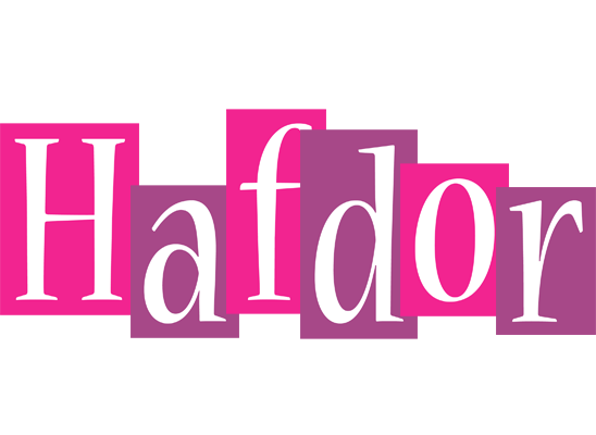 Hafdor whine logo