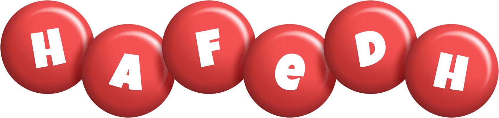 Hafedh candy-red logo