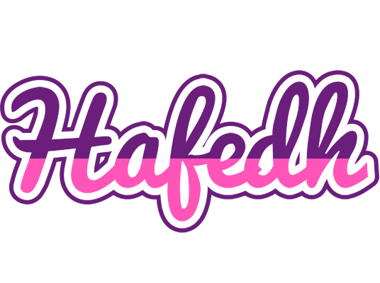 Hafedh cheerful logo