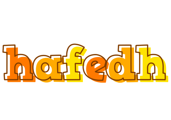 Hafedh desert logo