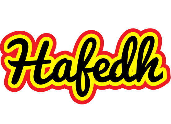 Hafedh flaming logo