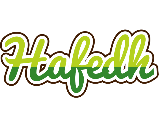 Hafedh golfing logo