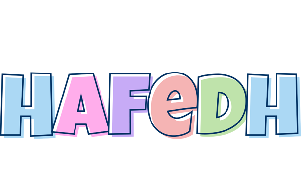 Hafedh pastel logo