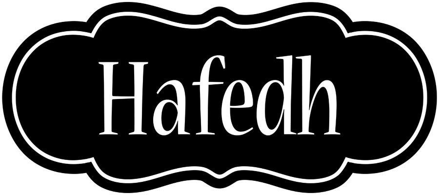 Hafedh welcome logo