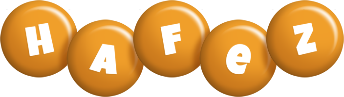 Hafez candy-orange logo