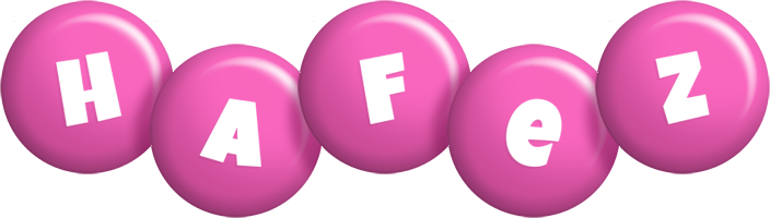 Hafez candy-pink logo